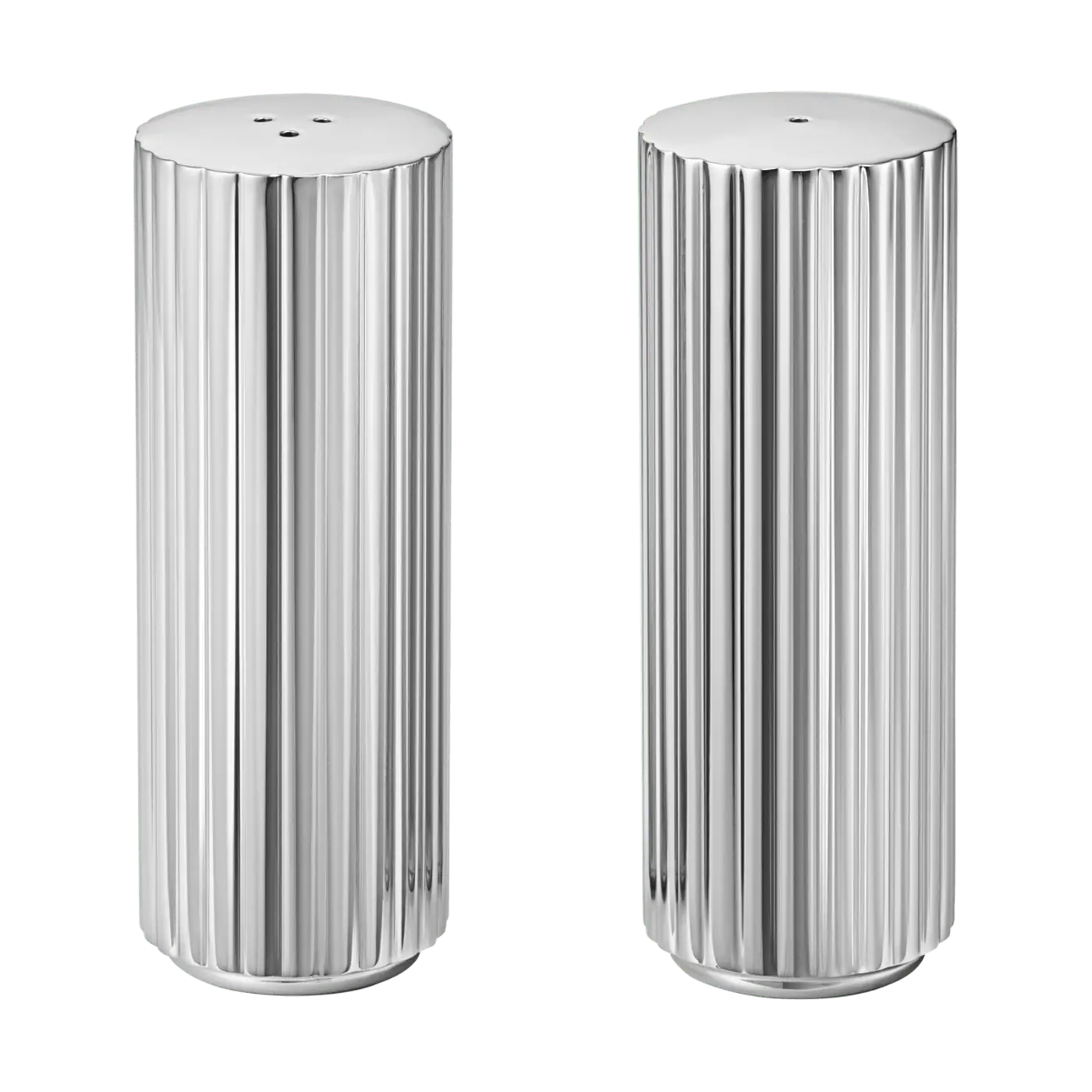 An image of Georg Jensen Bernadotte Stainless Steel Salt & Pepper Shaker