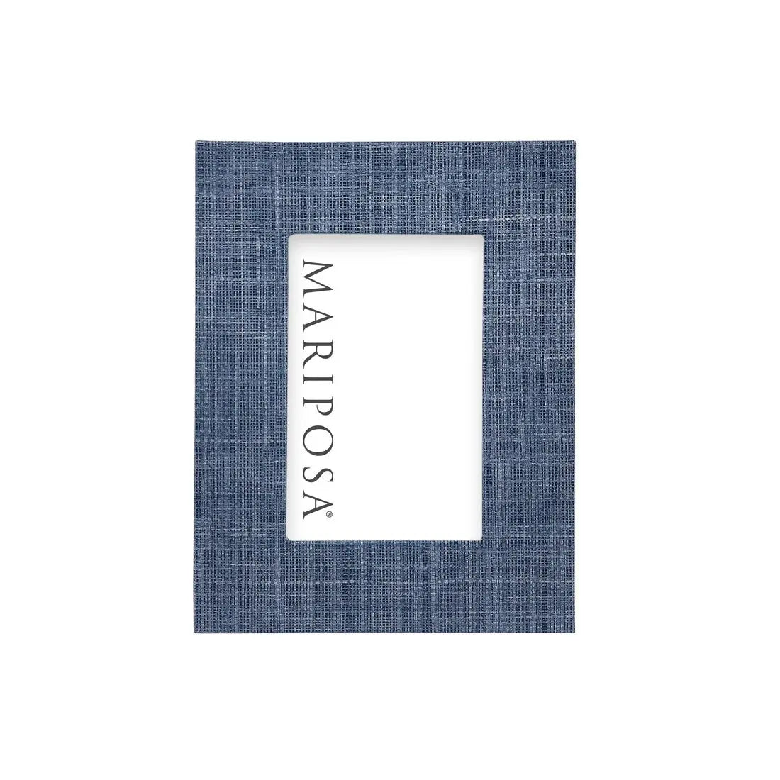 An image of Mariposa Faux Grasscloth Frame