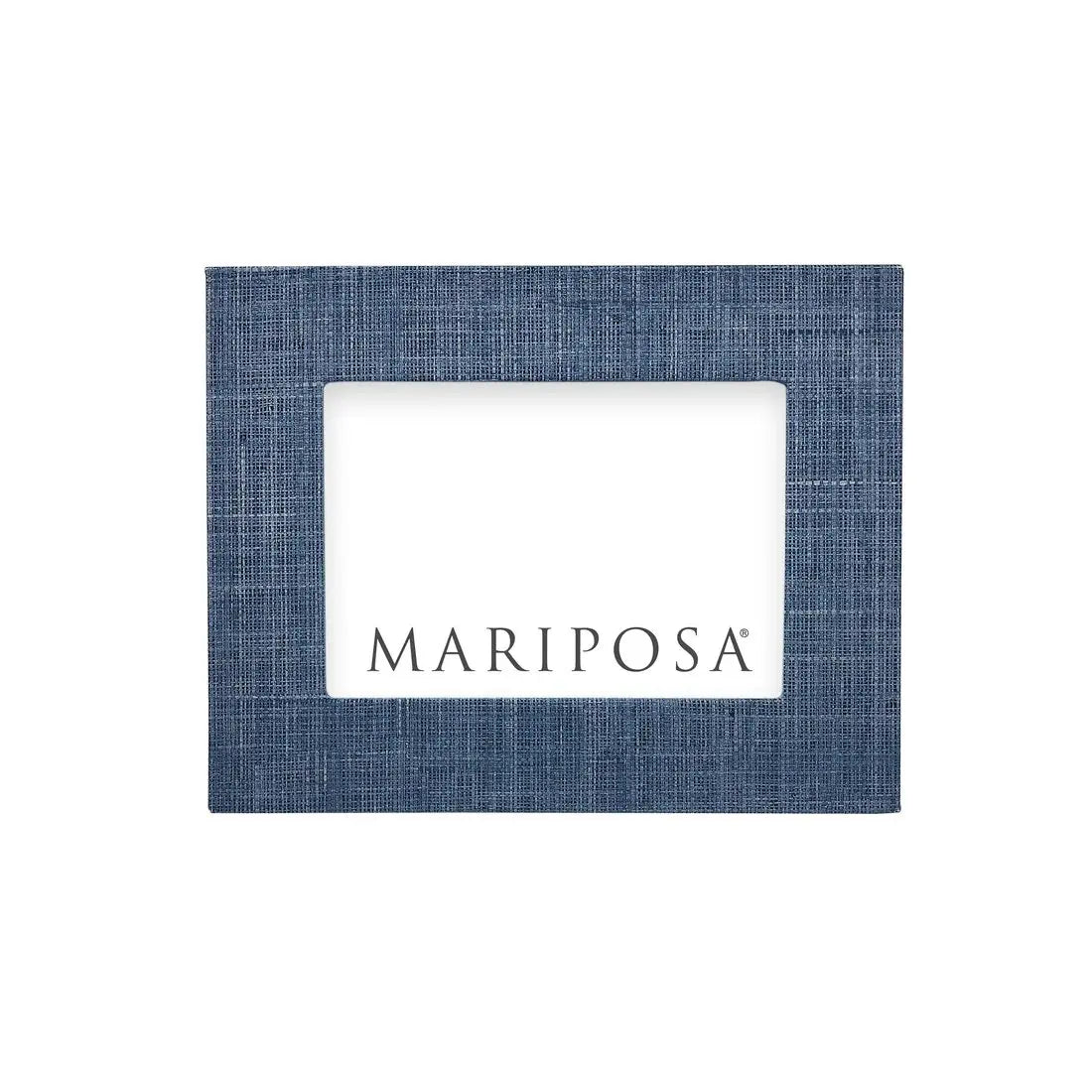 An image of Mariposa Faux Grasscloth Frame