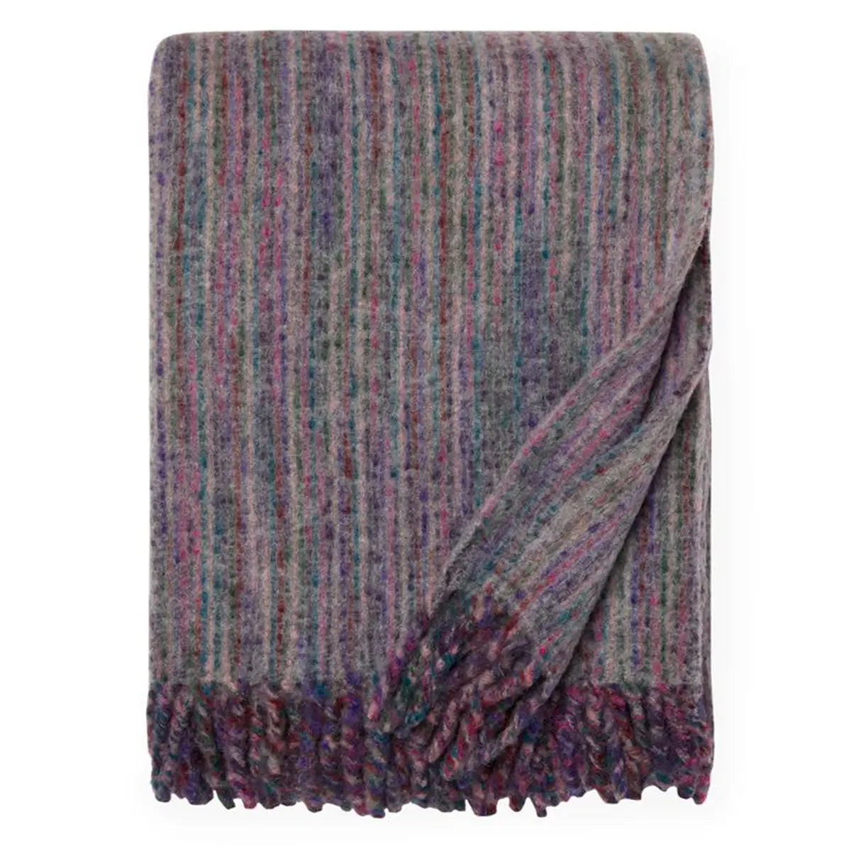 Sferra Colorato Decorative Throw 51 x 74"- Royal Purple