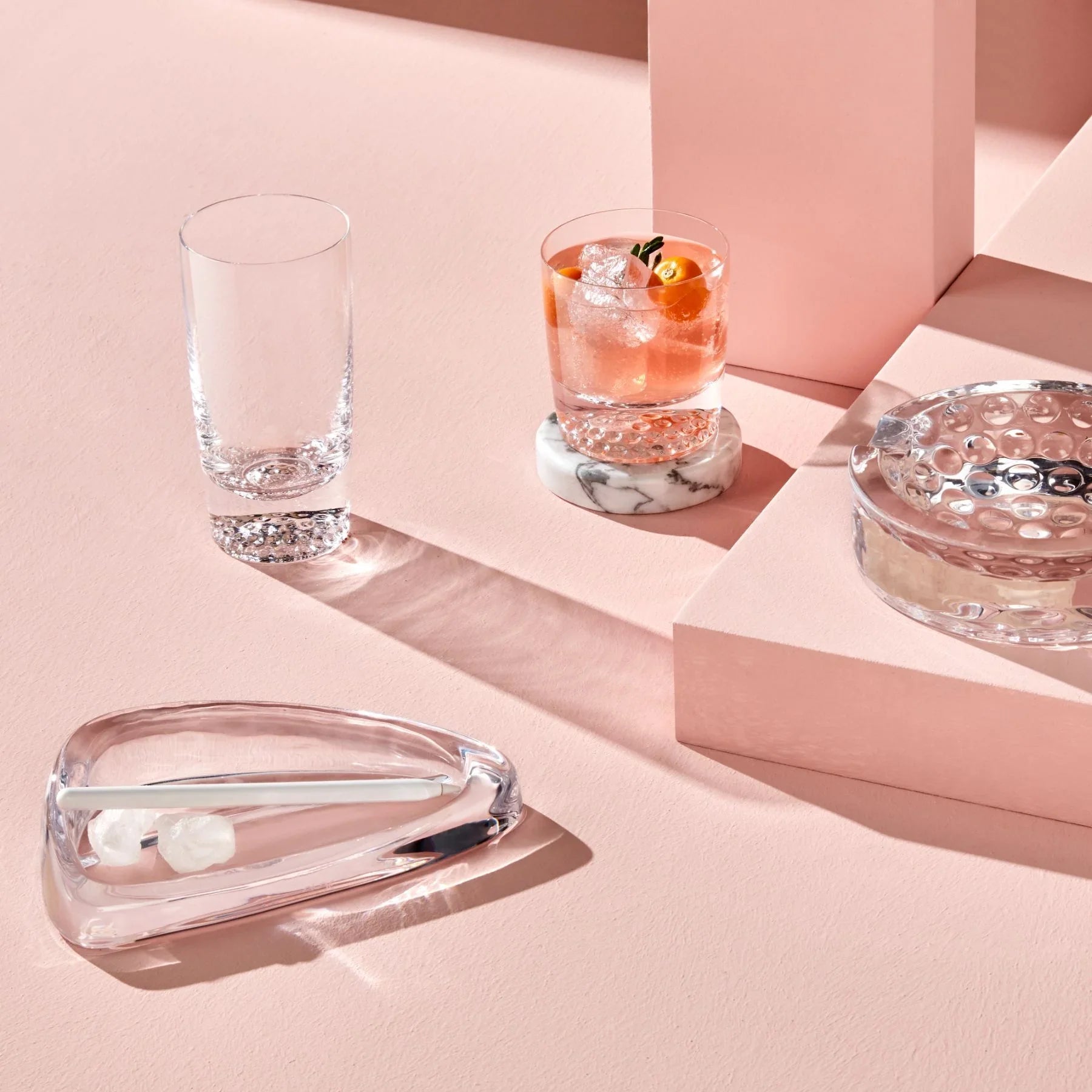 An image of Nude Ace Cigar Ashtray Clear