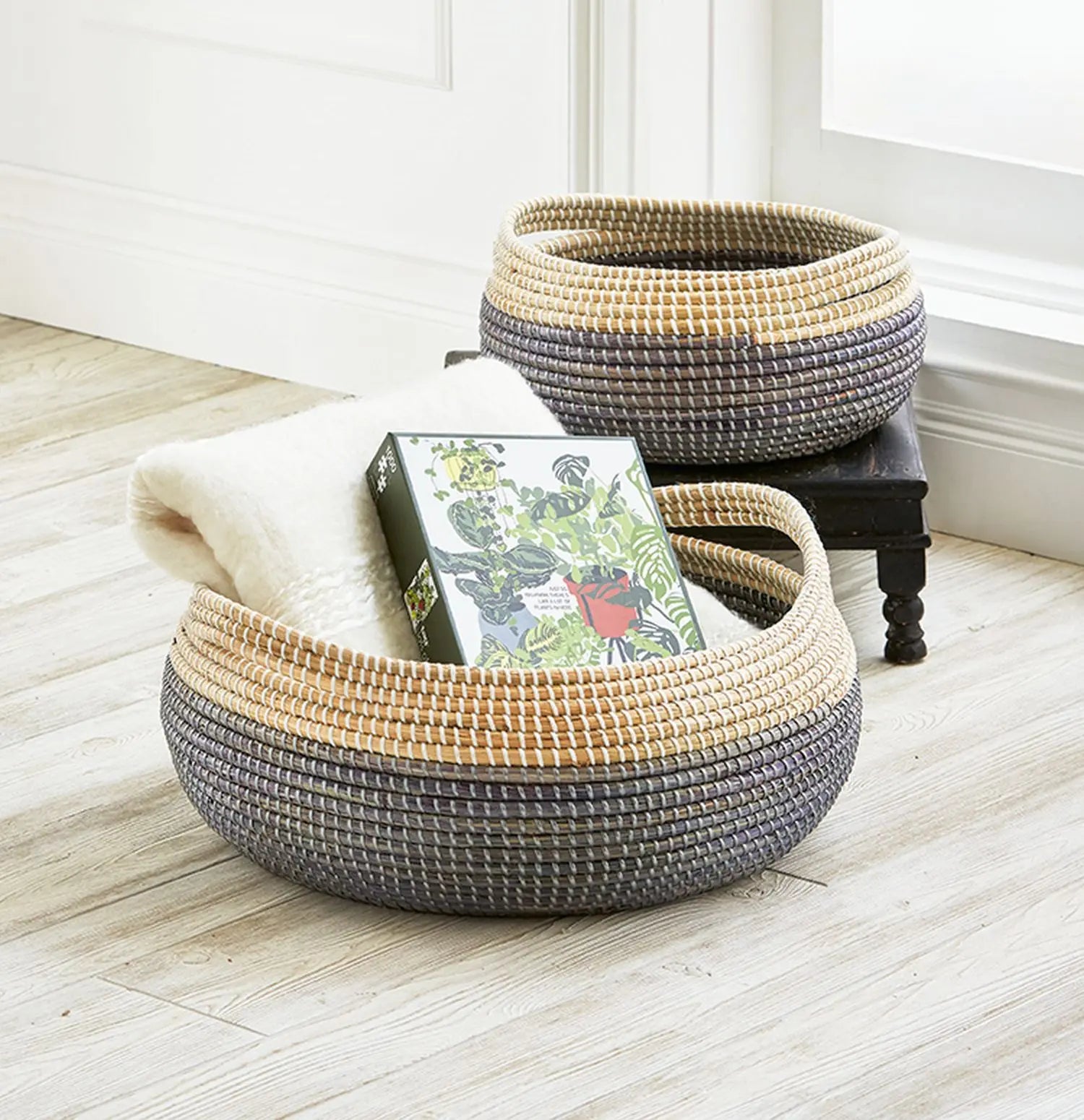 An image of Tag Vail Seagrass Basket (Set of 2)