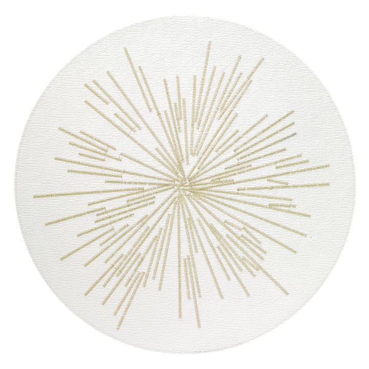 Bodrum Starburst Round Placemat - Set of 4