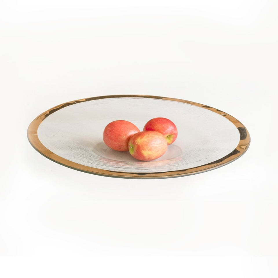 Annieglass Roman Antique Celebration Bowl