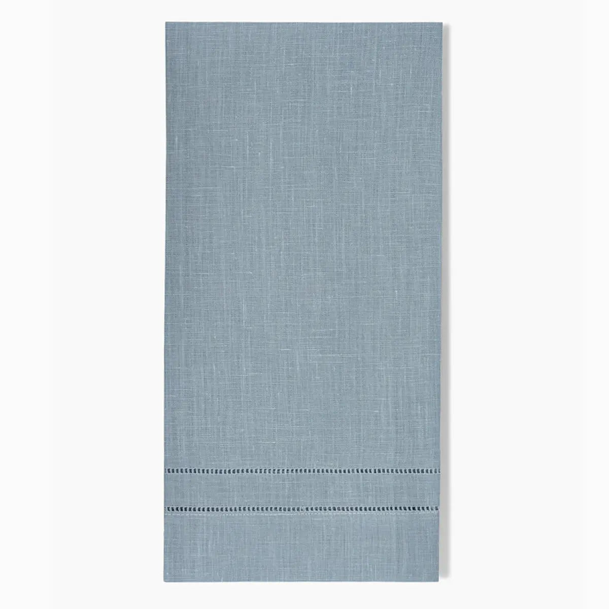 Henry Handwork Heirloom Estate Hand Towel in Sky Blue