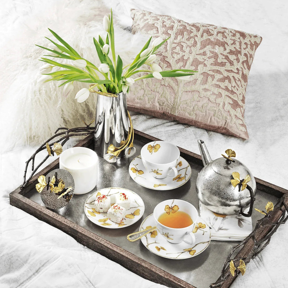 An image of Michael Aram Butterfly Ginkgo Gold Cup