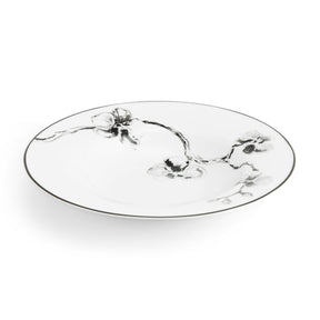 Michael Aram Black Orchid Rimmed Bowl