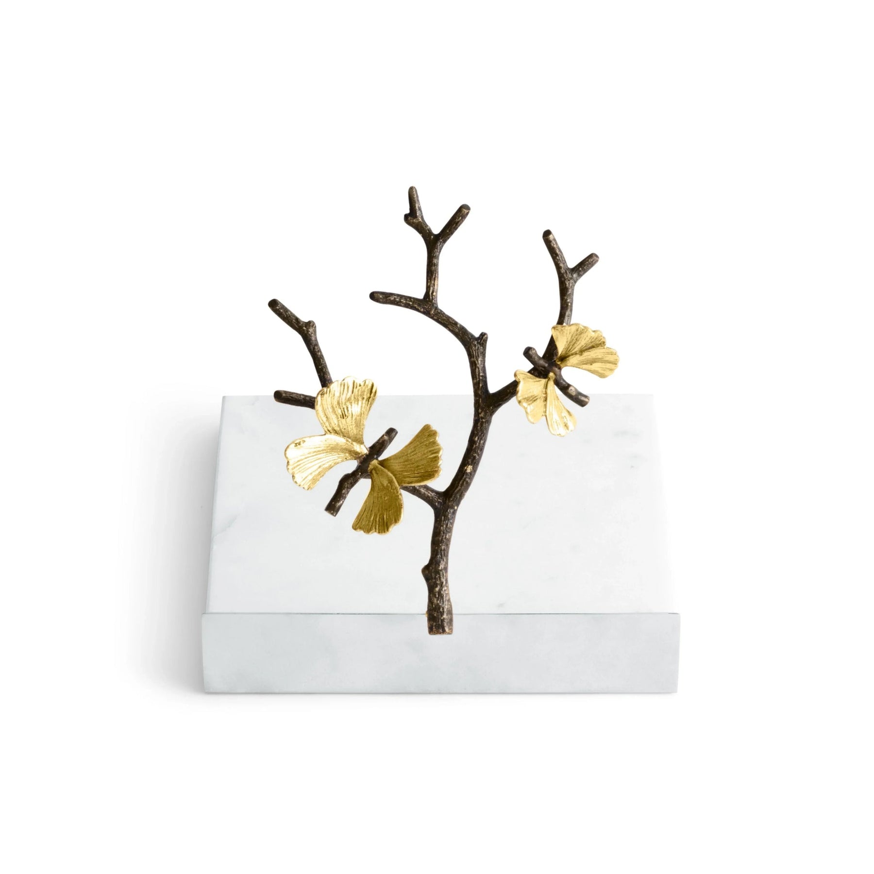 An image of Michael Aram Butterfly Ginkgo Napkin Holder