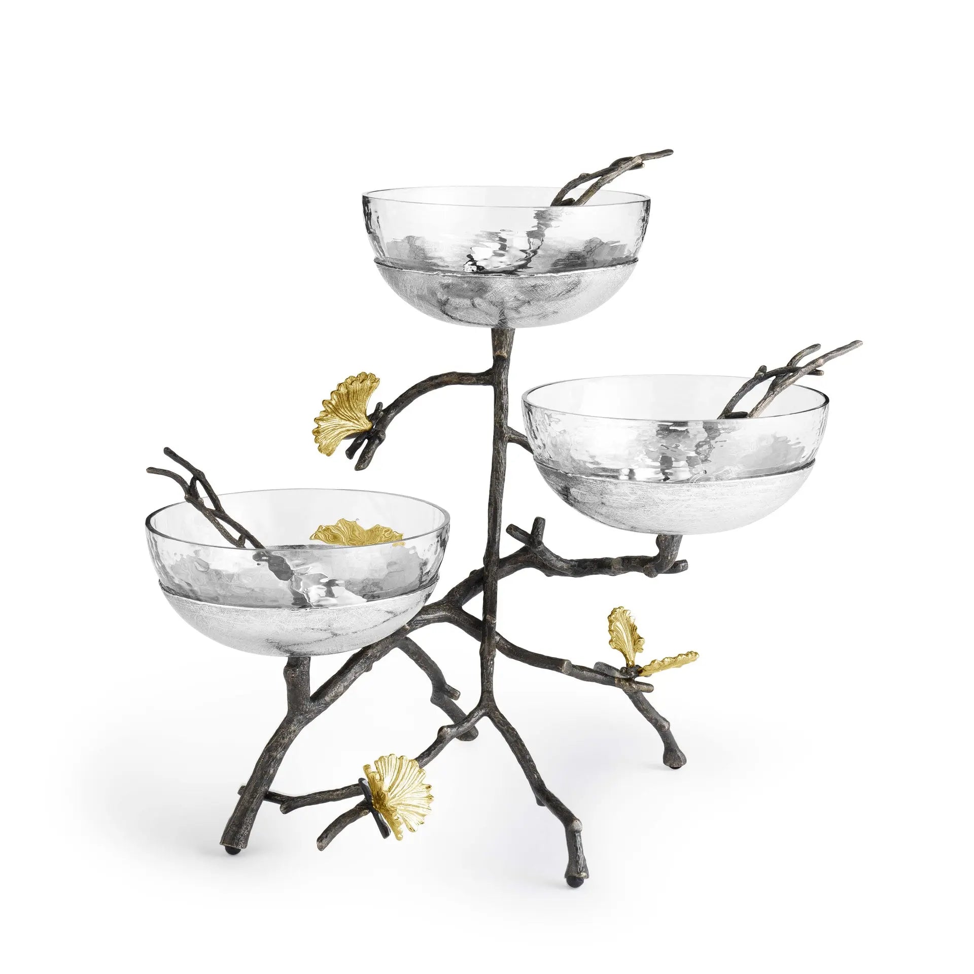 Michael Aram Butterfly Ginkgo Triple Bowl Set