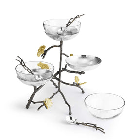 Michael Aram Butterfly Ginkgo Triple Bowl Set