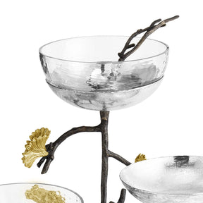 Michael Aram Butterfly Ginkgo Triple Bowl Set