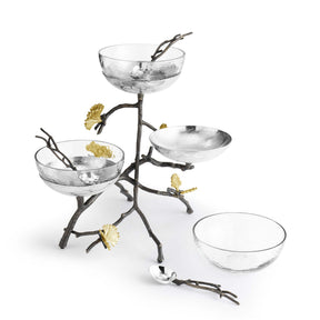 Michael Aram Butterfly Ginkgo Triple Bowl Set