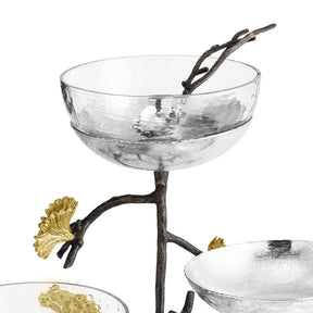 Michael Aram Butterfly Ginkgo Triple Bowl Set