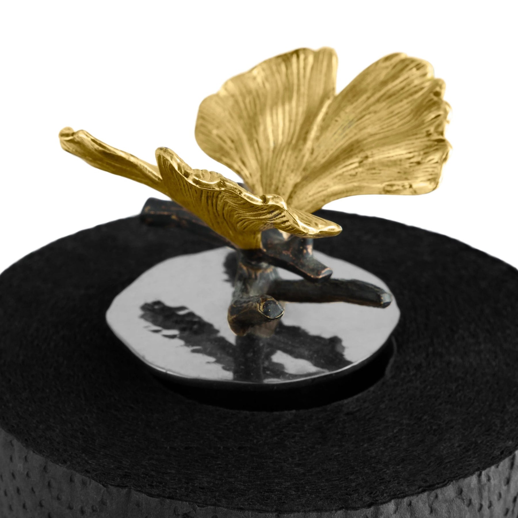An image of Michael Aram Butterfly Ginkgo Paper Towel Holder