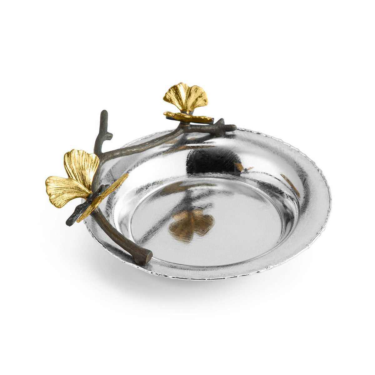 An image of Michael Aram Butterfly Ginkgo Wine Coaster