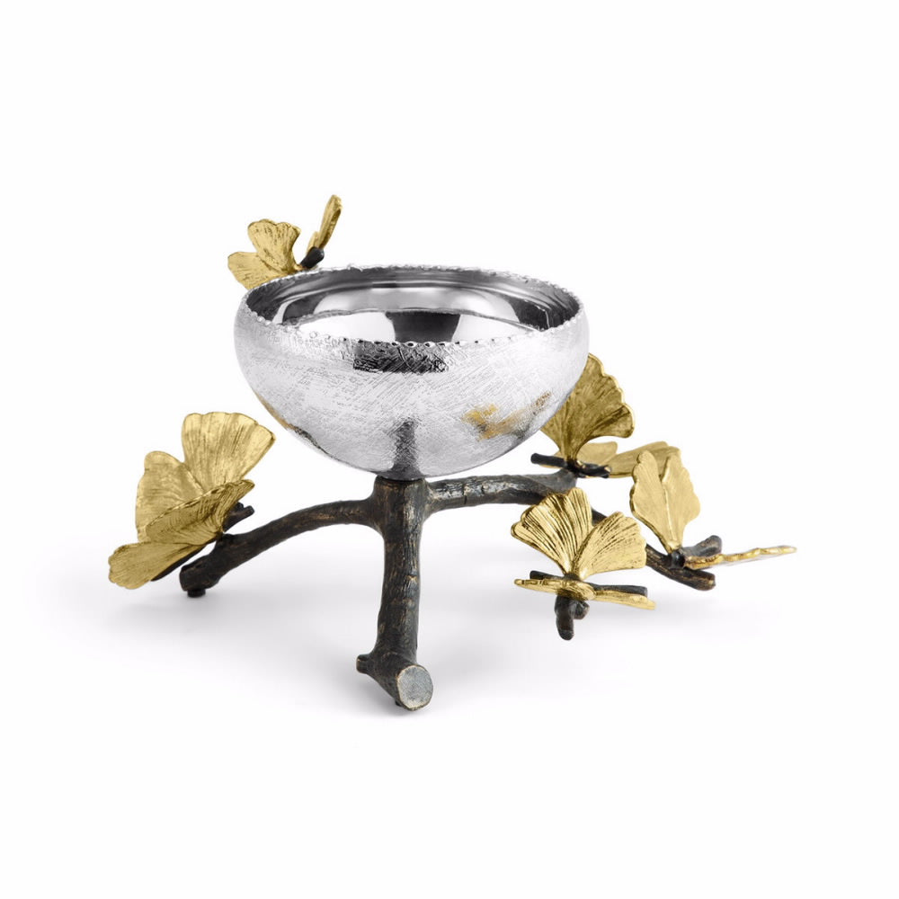 An image of Michael Aram Butterfly Ginkgo Nut Dish