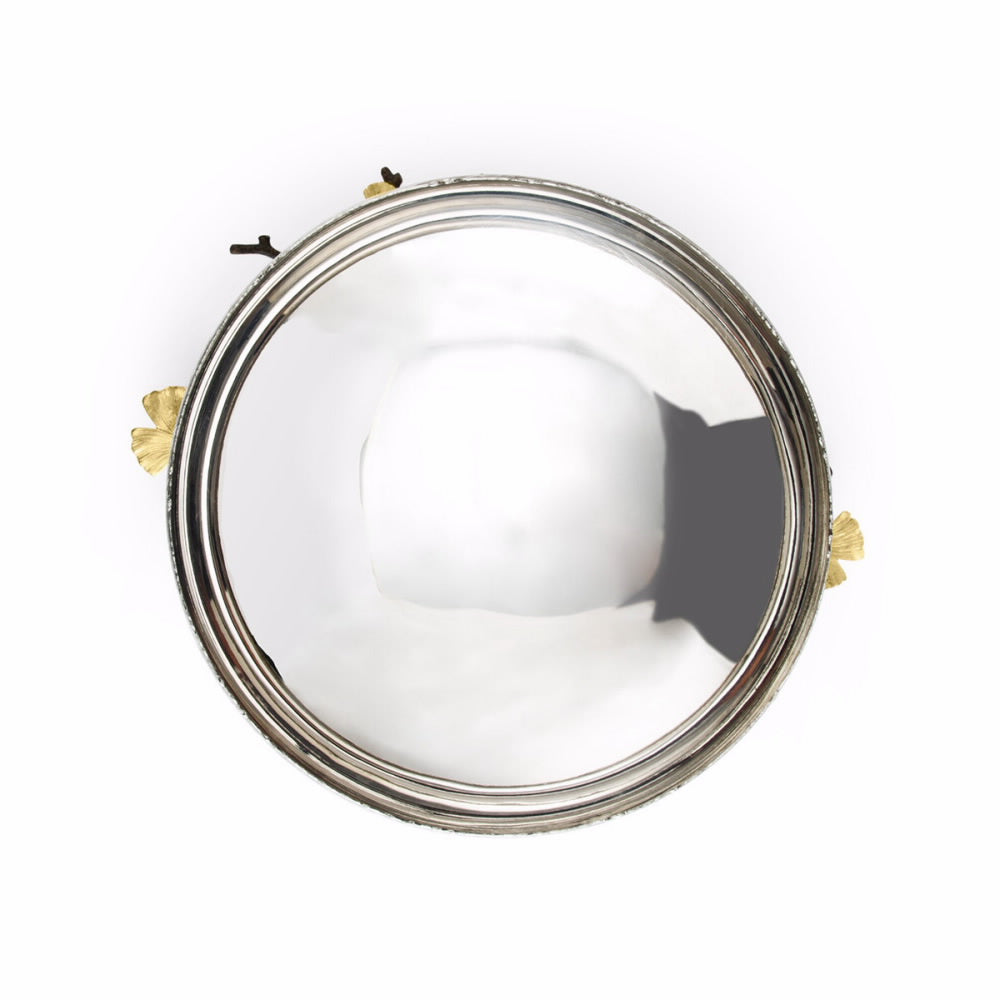 An image of Michael Aram Butterfly Ginkgo Medium Footed Centerpiece Bowl