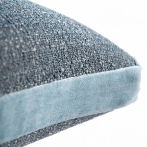 Kevin O'Brien Valentine Lyon Textural Box Decorative Pillow -  Blue