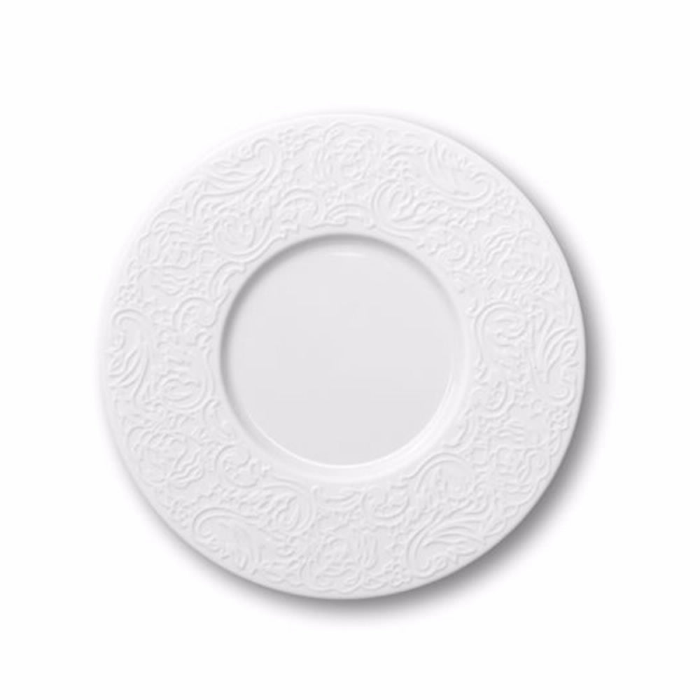 An image of Degrenne L Couture Round Tea Saucer White