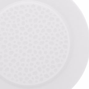 Degrenne L Perles Round Dessert Plate White- 9"