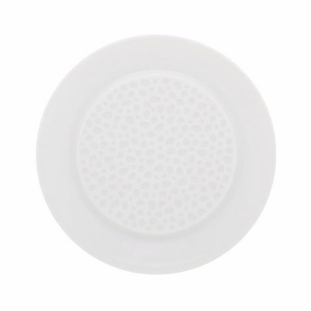 An image of Degrenne L Perles Round Dessert Plate White- 9"