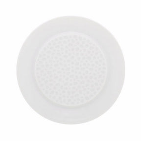 Degrenne L Perles Round Dessert Plate White- 9"
