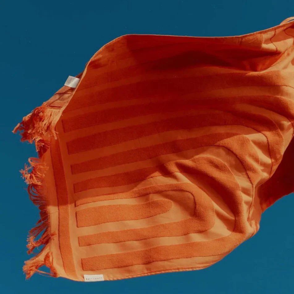 An image of Sunnylife Luxe Towel Terracotta