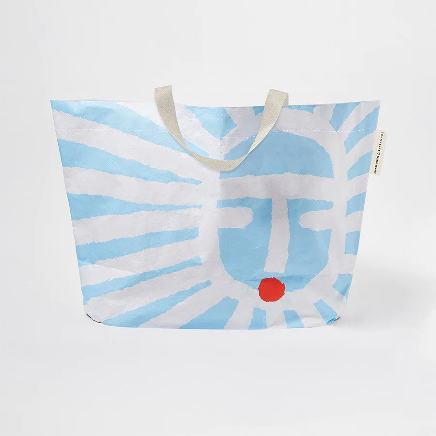 An image of Sunnylife  Sun Face Carryall Bag