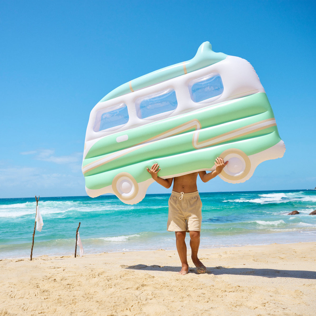 An image of Sunnylife Luxe Lie-On Float Campervan