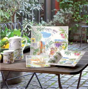 Gien Provence Square Plate