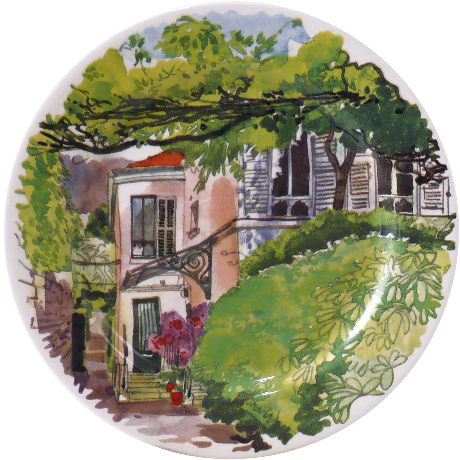 An image of Gien Paris a Giverny Coasters - Set of 2