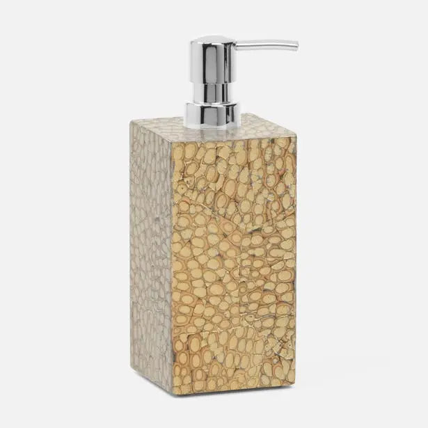 Pigeon and Poodle Callas Soap Pump in Gold