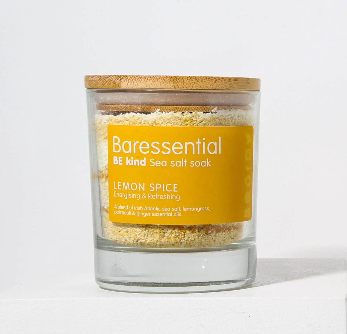 Baressential Lemon Spice Sea Salt Soak 10.5 oz