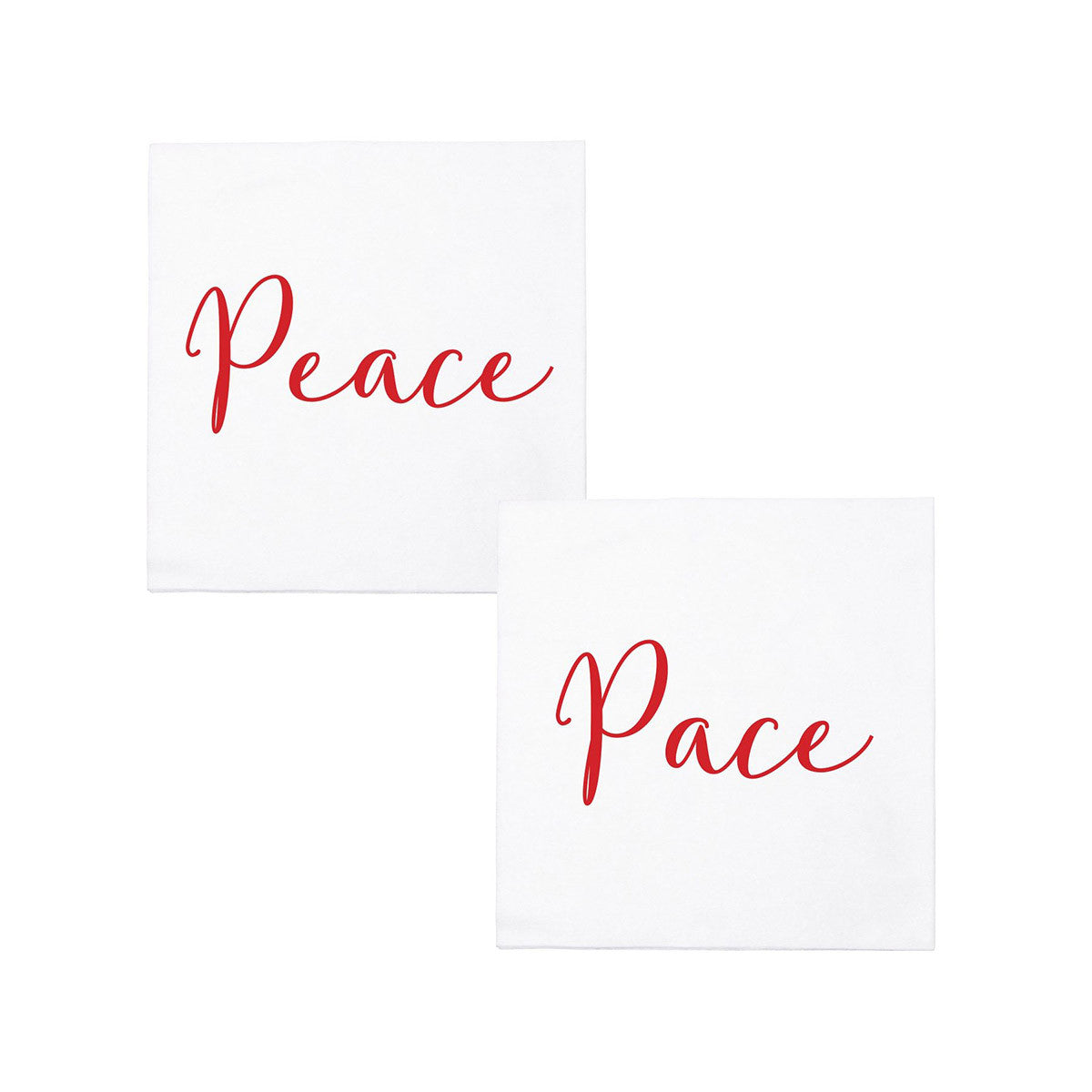 An image of Vietri Peace Pace Paper Cocktail Napkins