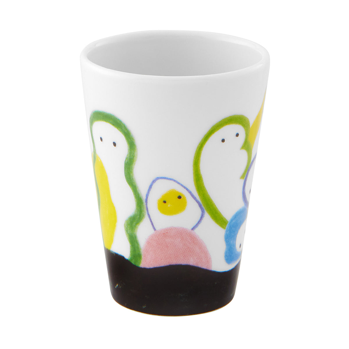 An image of Vista Alegre Escape Goat Espresso Cup & Saucer XLI