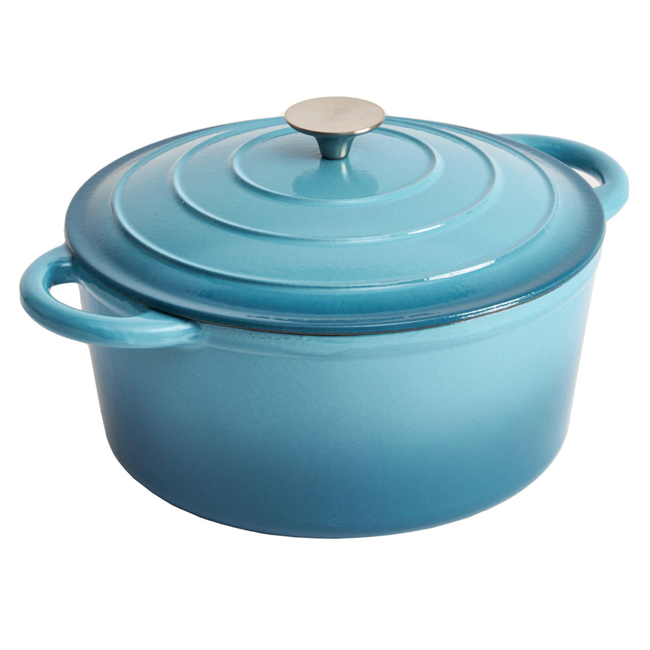 Enameled Cast Iron Round Dutch Oven