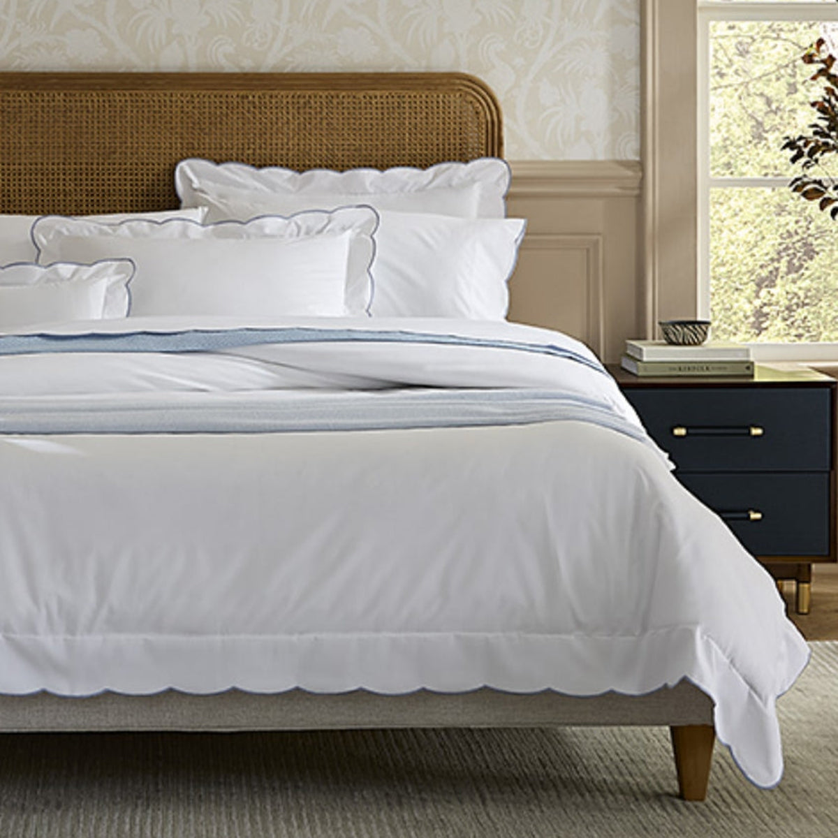 An image of Sferra Limana Duvet Cover