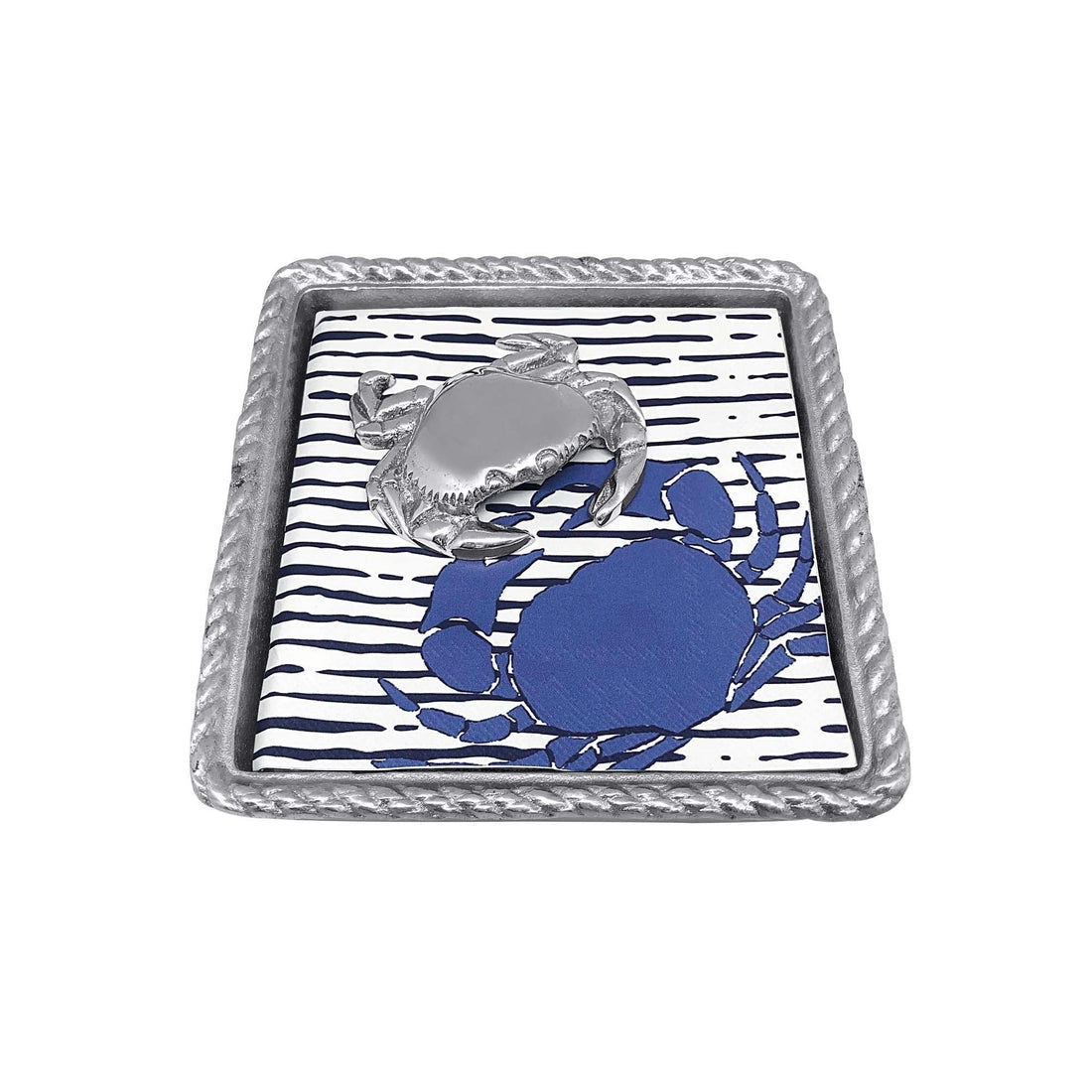 An image of Mariposa Crab Rope Napkin Box
