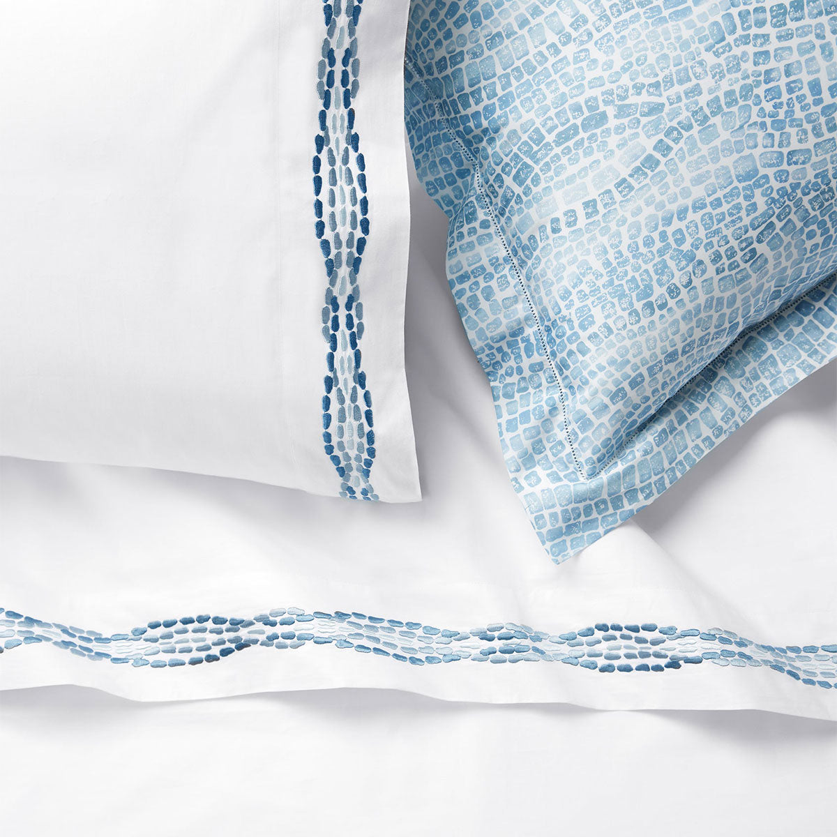 An image of Sferra Cobblestones Flat Sheet