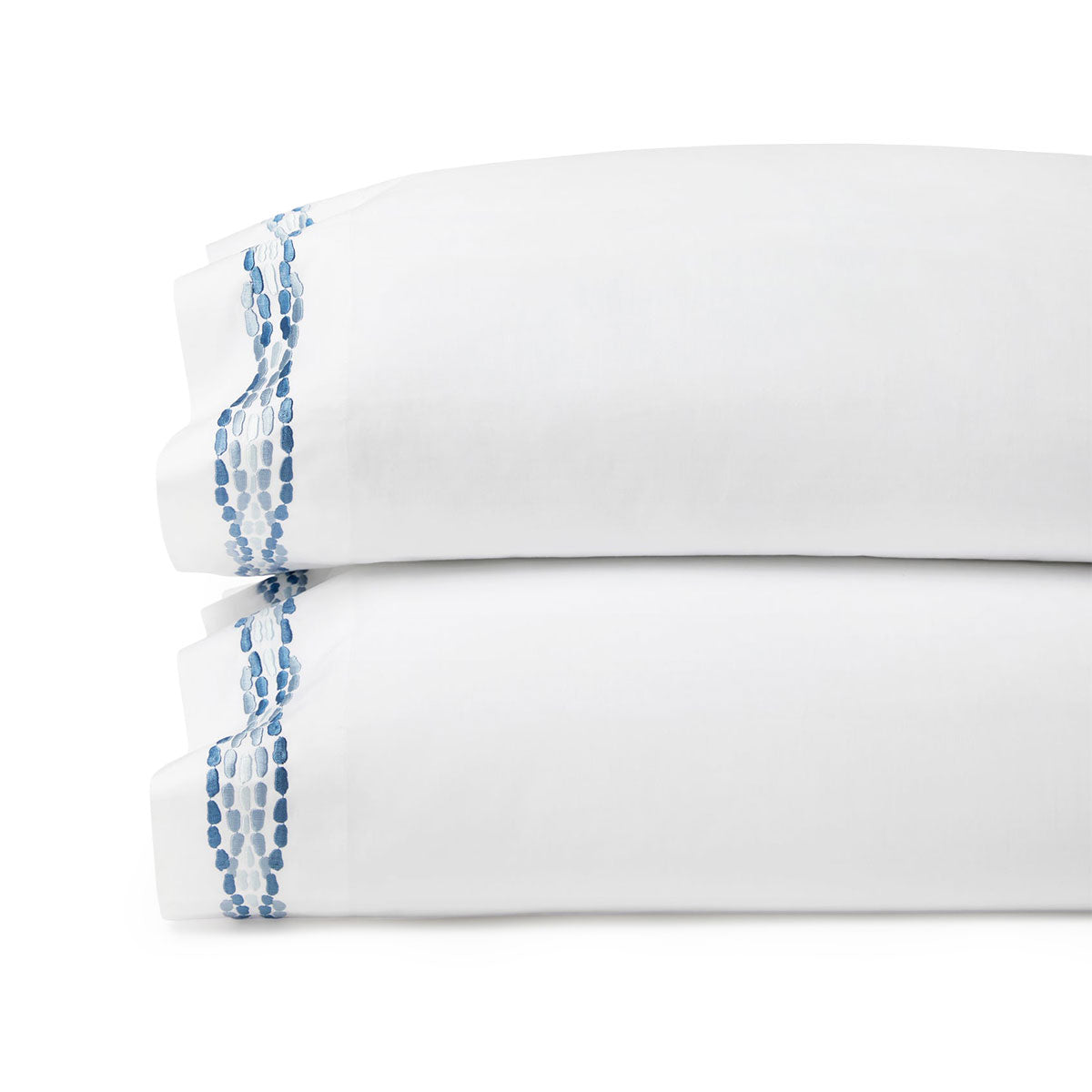 An image of Sferra Cobblestones Pillowcases Pair
