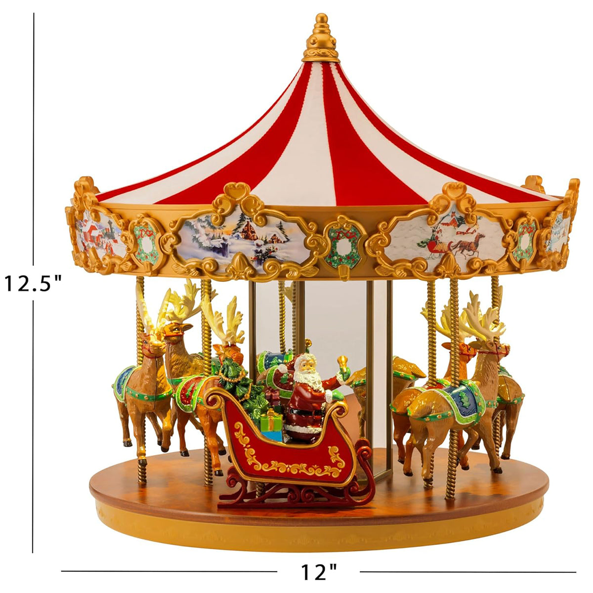An image of Mr. Christmas Very Merry Carousel