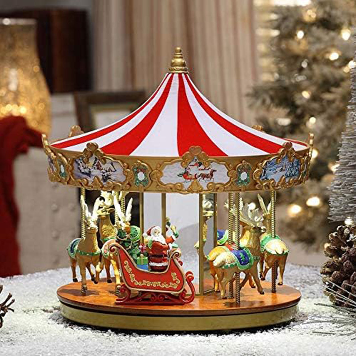 Mr. Christmas Very Merry Carousel