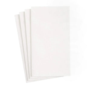 Caspari White Pearl Airlaid Guest Towels