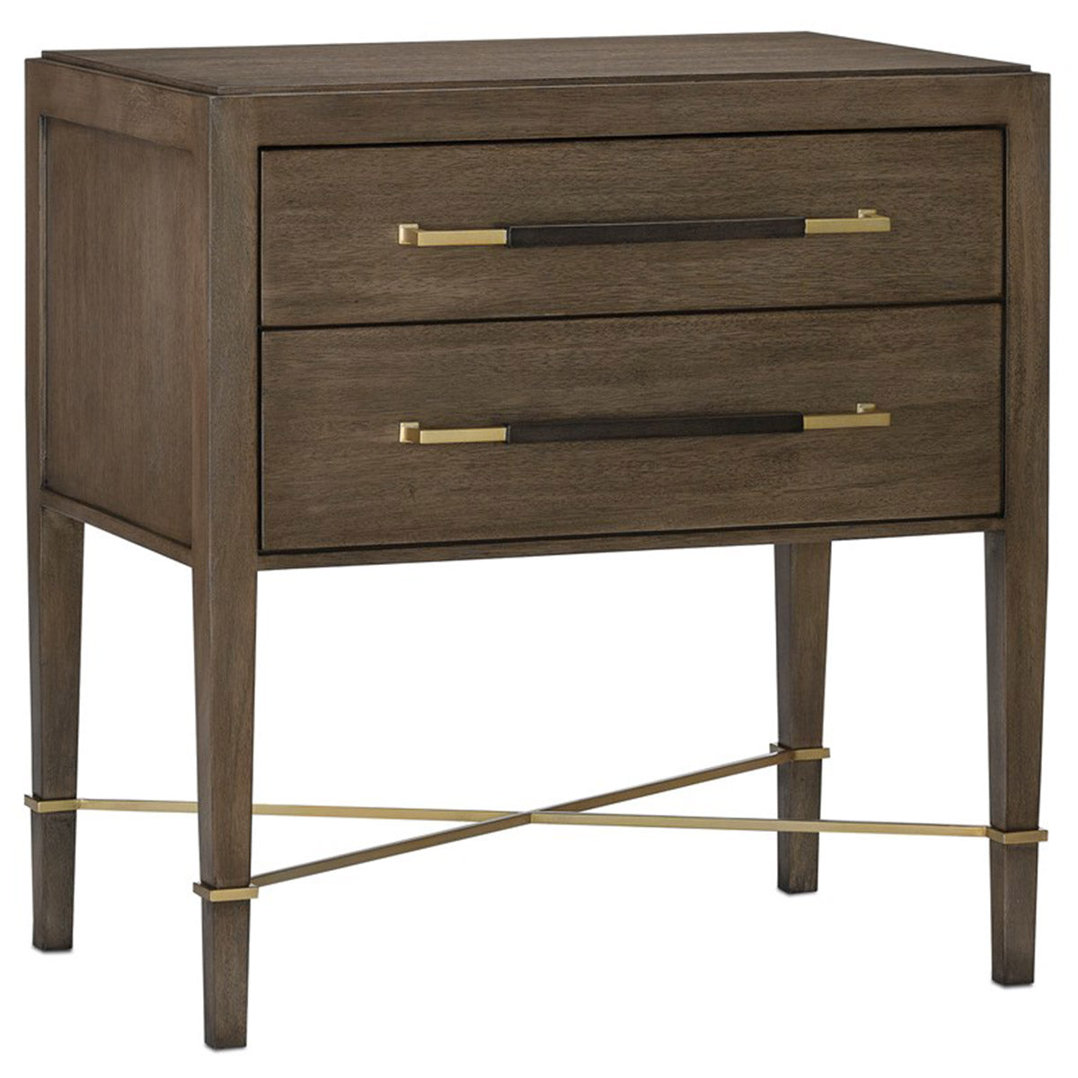 An image of Currey & Company Verona Chanterelle Nightstand