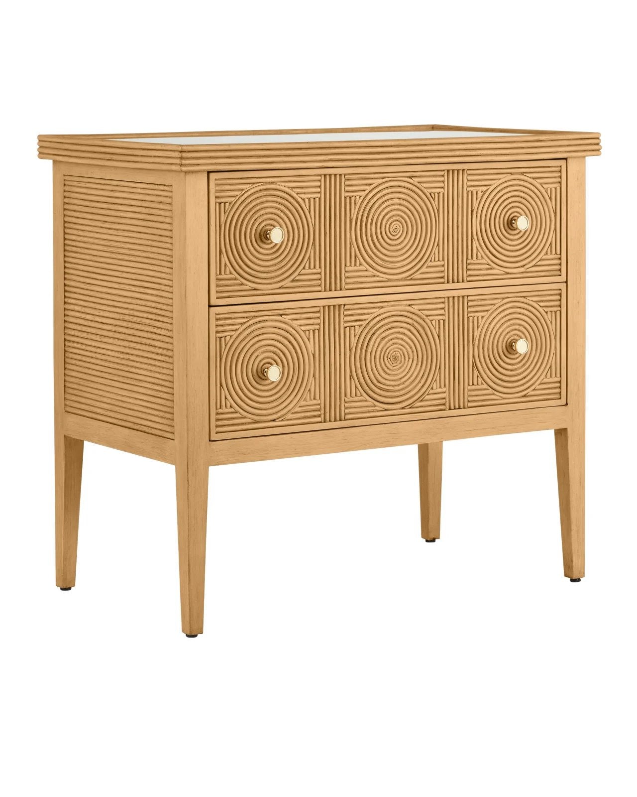 Currey & Company Santos Sea Sand Chest