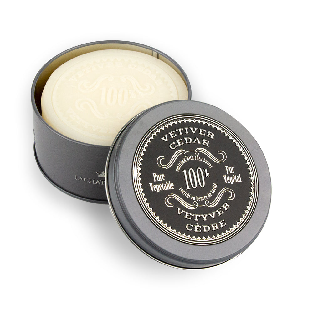 La Chatelaine Vetiver Shaving Soap 5.3  oz