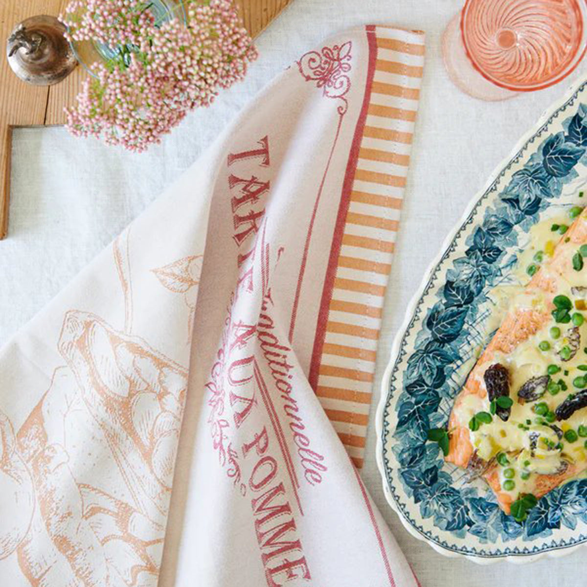 Coucke Tarte aux Pommes Tea Towel