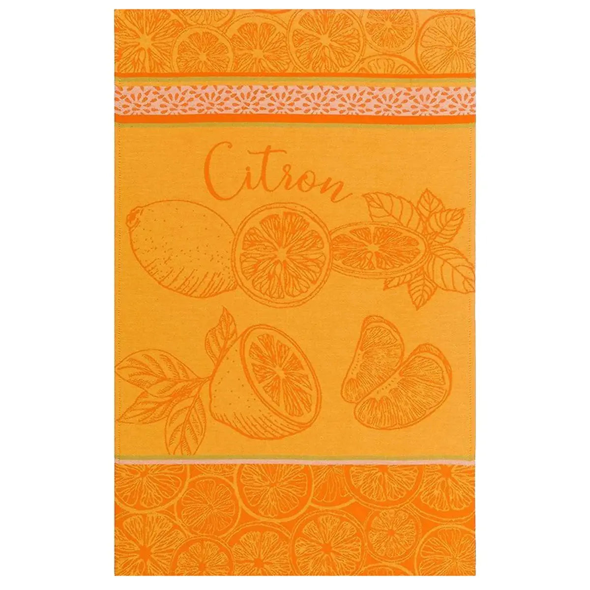 Coucke Citron Tea Towel