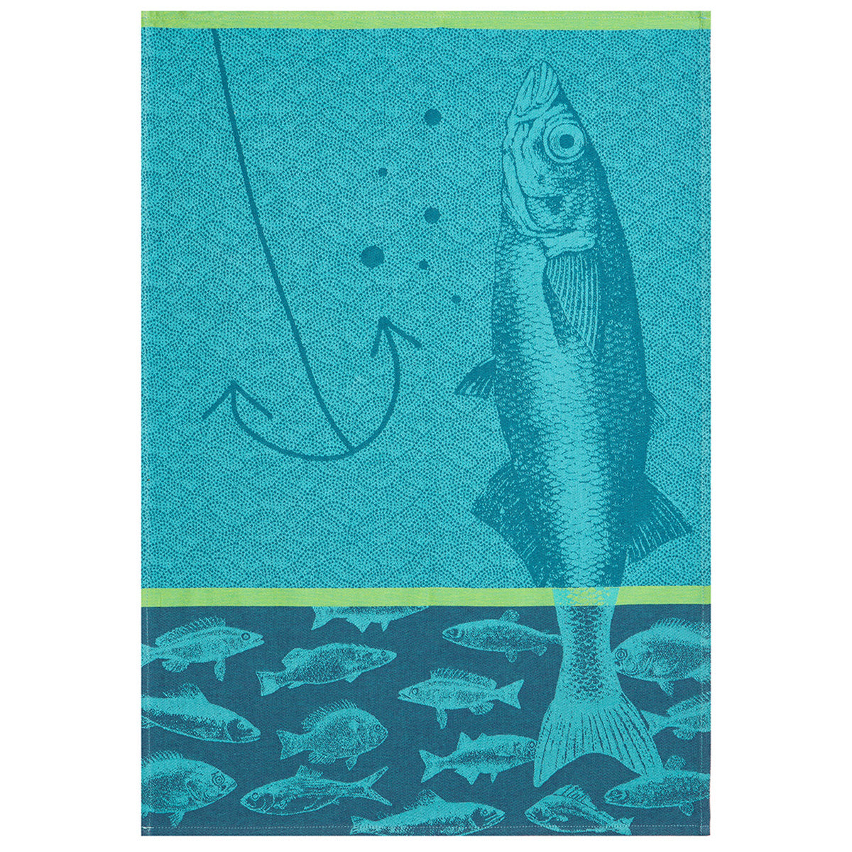 Coucke Poissons Tea Towel