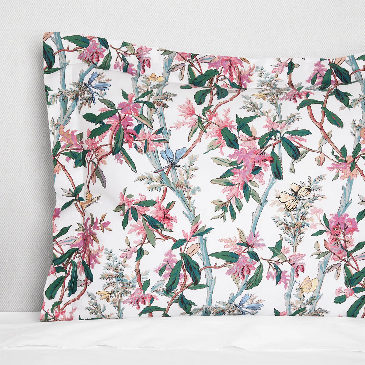 An image of Sferra Ramaglia Blush Shams